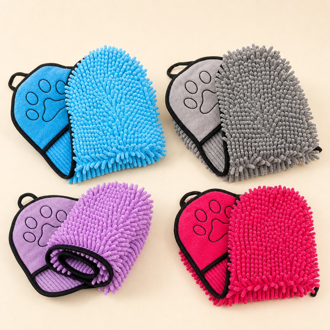 Quick-Dry Microfiber Pet Towel