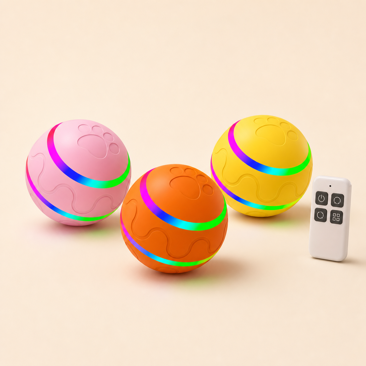 USB Self-Rolling Interactive Pet Ball